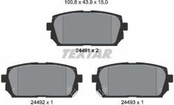 TEXTAR Set placute frana TEXTAR 2449101 (2449101) - fixbox