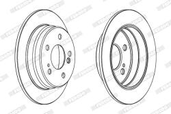 FERODO Disc frana FERODO DDF122 (DDF122)