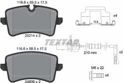 TEXTAR Set placute frana TEXTAR 2521402 (2521402) - fixbox