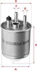SOFIMA Filtru combustibil SOFIMA S 4114 NR (S 4114 NR) - fixbox