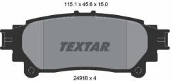 TEXTAR Set placute frana TEXTAR 2491801 (2491801) - fixbox