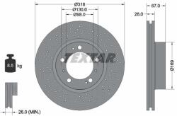 TEXTAR Disc frana TEXTAR 92099905 (92099905)