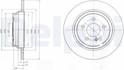 DELPHI Disc frana DELPHI BG4298C (BG4298C) - fixbox