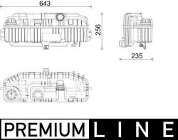MAHLE Vas de expansiune, racire MAHLE CRT 241 000P (CRT 241 000P)