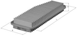 MAHLE Filtru aer MAHLE LX 1611 (LX 1611) - fixbox