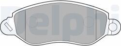 DELPHI Set placute frana DELPHI LP1583 (LP1583)