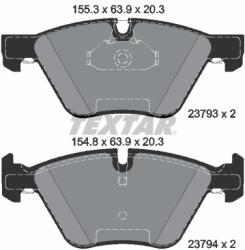 TEXTAR Set placute frana TEXTAR 2379301 (2379301) - fixbox