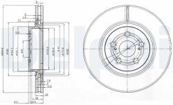 DELPHI Disc frana DELPHI BG3914 - fixbox