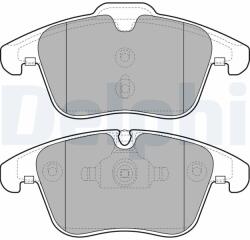 DELPHI Set placute frana DELPHI LP2065 (LP2065)