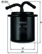 MAHLE Filtru combustibil MAHLE KL 134 (KL 134) - fixbox