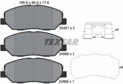 TEXTAR Set placute frana, frana disc TEXTAR 2435101 - fixbox