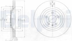 DELPHI Disc frana DELPHI BG4087 (BG4087) - fixbox