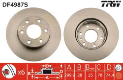 TRW Disc frana TRW DF4987S (DF4987S)