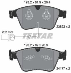 TEXTAR Set placute frana TEXTAR 2382201 (2382201)