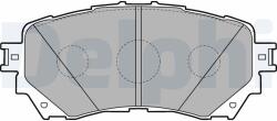 DELPHI Set placute frana DELPHI LP2487 (LP2487)