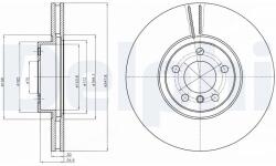 DELPHI Disc frana DELPHI BG9063C (BG9063C) - fixbox