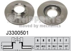NIPPARTS Disc frana NIPPARTS J3300501 (J3300501) - fixbox