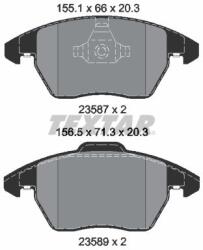 TEXTAR Set placute frana TEXTAR 2358782 (2358782)
