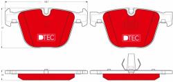 TRW Set placute frana TRW GDB1502DTE (GDB1502DTE)