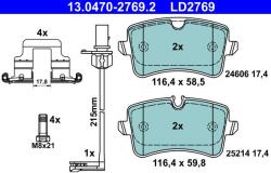 ATE Set placute frana ATE 13.0470-2769.2 (13.0470-2769.2)