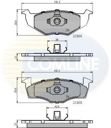 Comline Set placute frana, frana disc Comline CBP0180 - fixbox