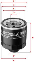 SOFIMA Filtru ulei SOFIMA S 1310 R (S 1310 R) - fixbox