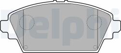 DELPHI Set placute frana, frana disc DELPHI LP1732 - fixbox