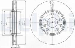 DELPHI Disc frana DELPHI BG4264 (BG4264) - fixbox