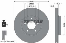 TEXTAR Disc frana TEXTAR 92116005 - fixbox