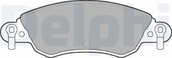 DELPHI Set placute frana DELPHI LP1656 (LP1656)