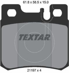 TEXTAR Set placute frana TEXTAR 2119701 (2119701)