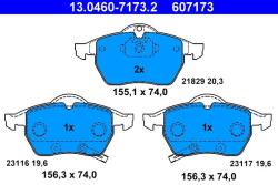 ATE Set placute frana ATE 13.0460-7173.2 (13.0460-7173.2)
