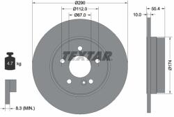 TEXTAR Disc frana TEXTAR 92072703 (92072703)