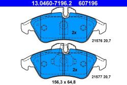 ATE Set placute frana ATE 13.0460-7196.2 (13.0460-7196.2) - fixbox