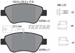 TEXTAR Set placute frana TEXTAR 2370502 (2370502)