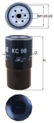 MAHLE Filtru combustibil MAHLE KC 98 (KC 98) - fixbox