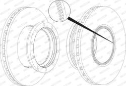 FERODO Disc frana FERODO FCR250A (FCR250A)