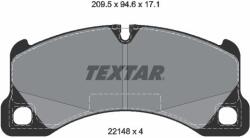 TEXTAR Set placute frana TEXTAR 2214801 (2214801) - fixbox