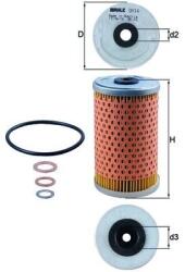 MAHLE Filtru ulei MAHLE OX 34D (OX 34D) - fixbox