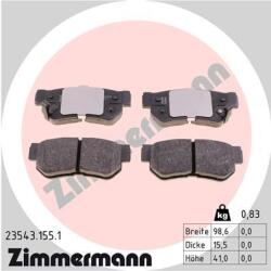ZIMMERMANN Set placute frana ZIMMERMANN 23543.155. 1 (23543.155.1)