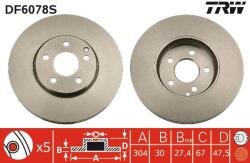 TRW Disc frana TRW DF6078S (DF6078S)