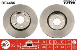 TRW Disc frana TRW DF4486 - fixbox