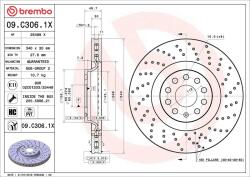 BREMBO Disc frana BREMBO 09. C306.1X (09.C306.1X)