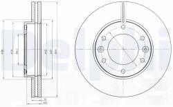 DELPHI Disc frana DELPHI BG4296 (BG4296) - fixbox