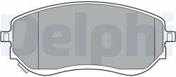 DELPHI Set placute frana DELPHI LP3401 (LP3401)