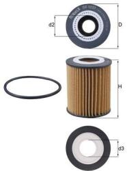 MAHLE Filtru ulei MAHLE OX 1237D (OX 1237D) - fixbox