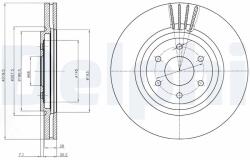 DELPHI Disc frana DELPHI BG4176C (BG4176C) - fixbox