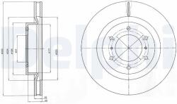 DELPHI Disc frana DELPHI BG4228 - fixbox