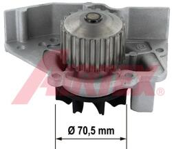 Airtex Pompă de apă, răcire motor Airtex 1579 - fixbox