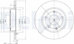 DELPHI Disc frana DELPHI BG3394 (BG3394) - fixbox